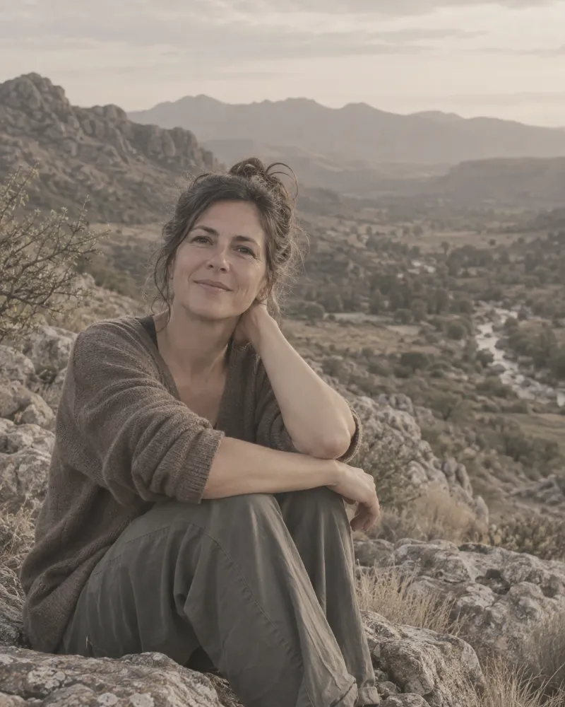 Retrato de Laura en el valle de Traslasierra